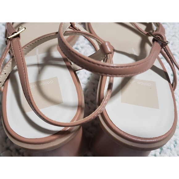 Dolce Vita Britt Sandals Size 9 Whiskey Stella Brown NEW in Box (Box Worn) - Picture 8 of 16